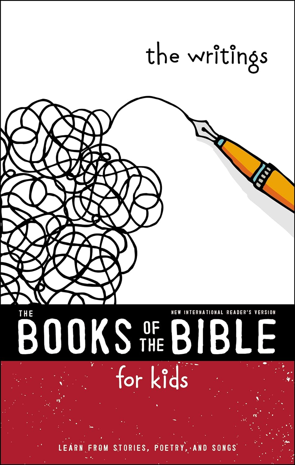 NiRV The Book of the Bible for Kids: The Writings (New, 2017, PBk, 312 pages, ZonderKidz)
