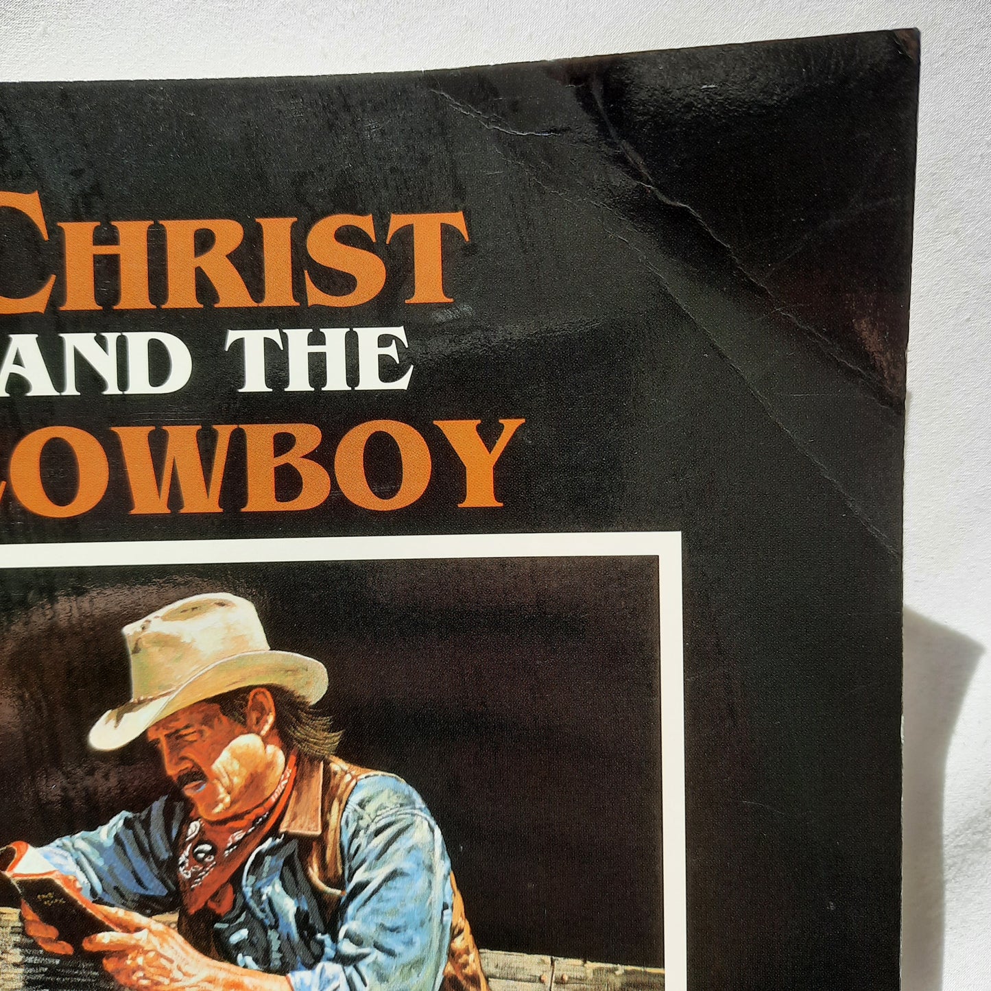 Christ and the Cowboy: A Book of Art and Poetry by Kenneth Wyatt (Very Good, 1998, PBk, 152 pages, Y8 Publishing Co.)