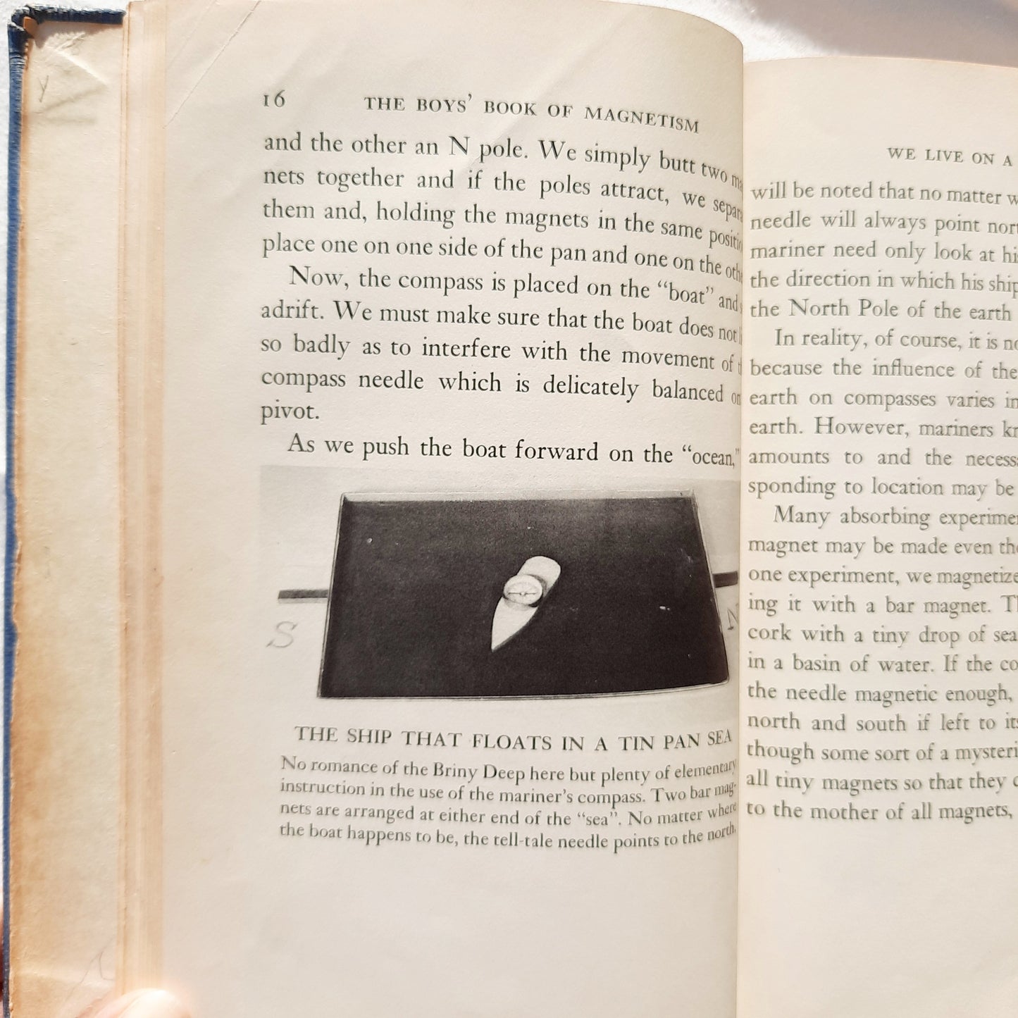 The Boys' Book of Magnetism by Raymond F. Yates (Good, 1959, HC, 161 pages, Harper & Brothers)