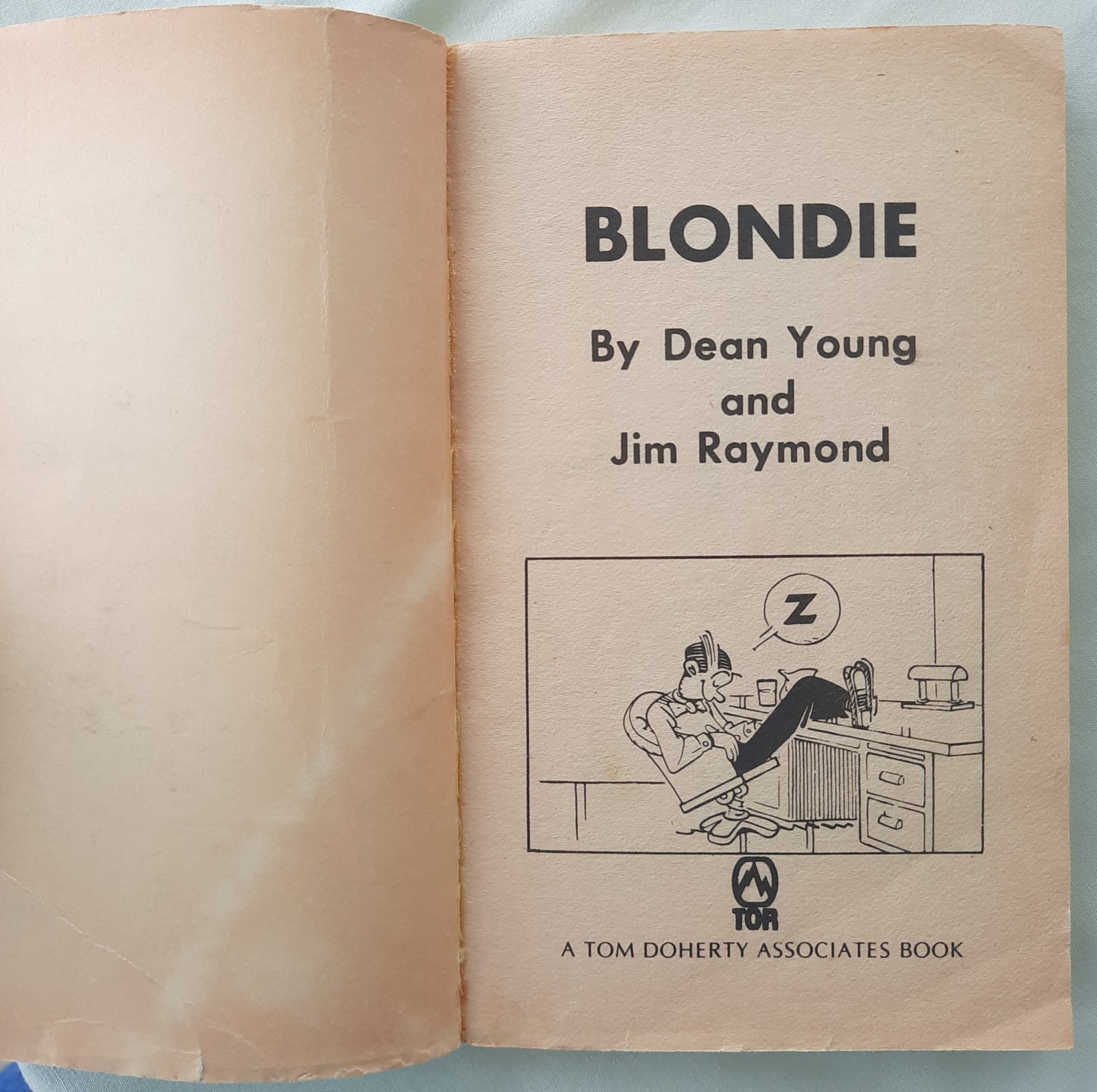 Blondie by Dean Young; Jim Raymond (Good, 1982, Pbk, Tom Doherty Associates)