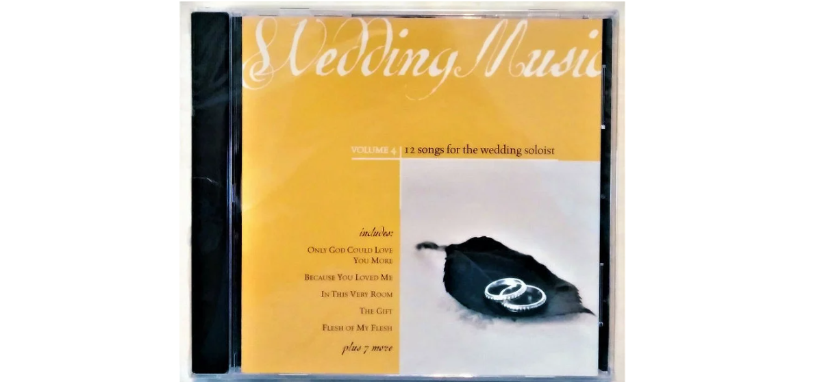 12 Songs for a Wedding Soloist Volume 4 Music Audio CD (New, 2006, Word Music)