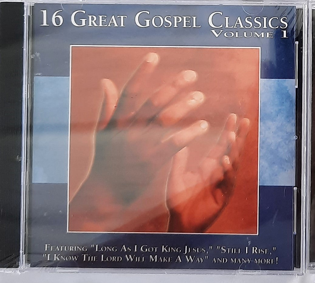 16 Great Gospel Classics Volume 1 by Daywind Christian Music CD (NEW, 2003)