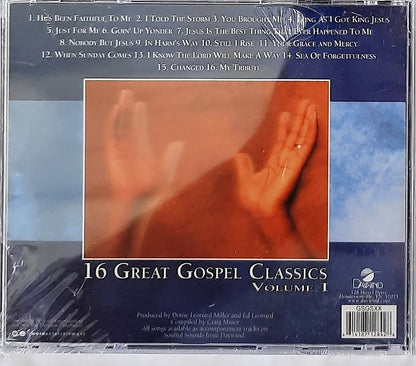 16 Great Gospel Classics Volume 1 by Daywind Christian Music CD (NEW, 2003)