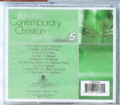 16 Great Contemporary Christian Classics Volume 5 (Brand New, 2006, Daywind)