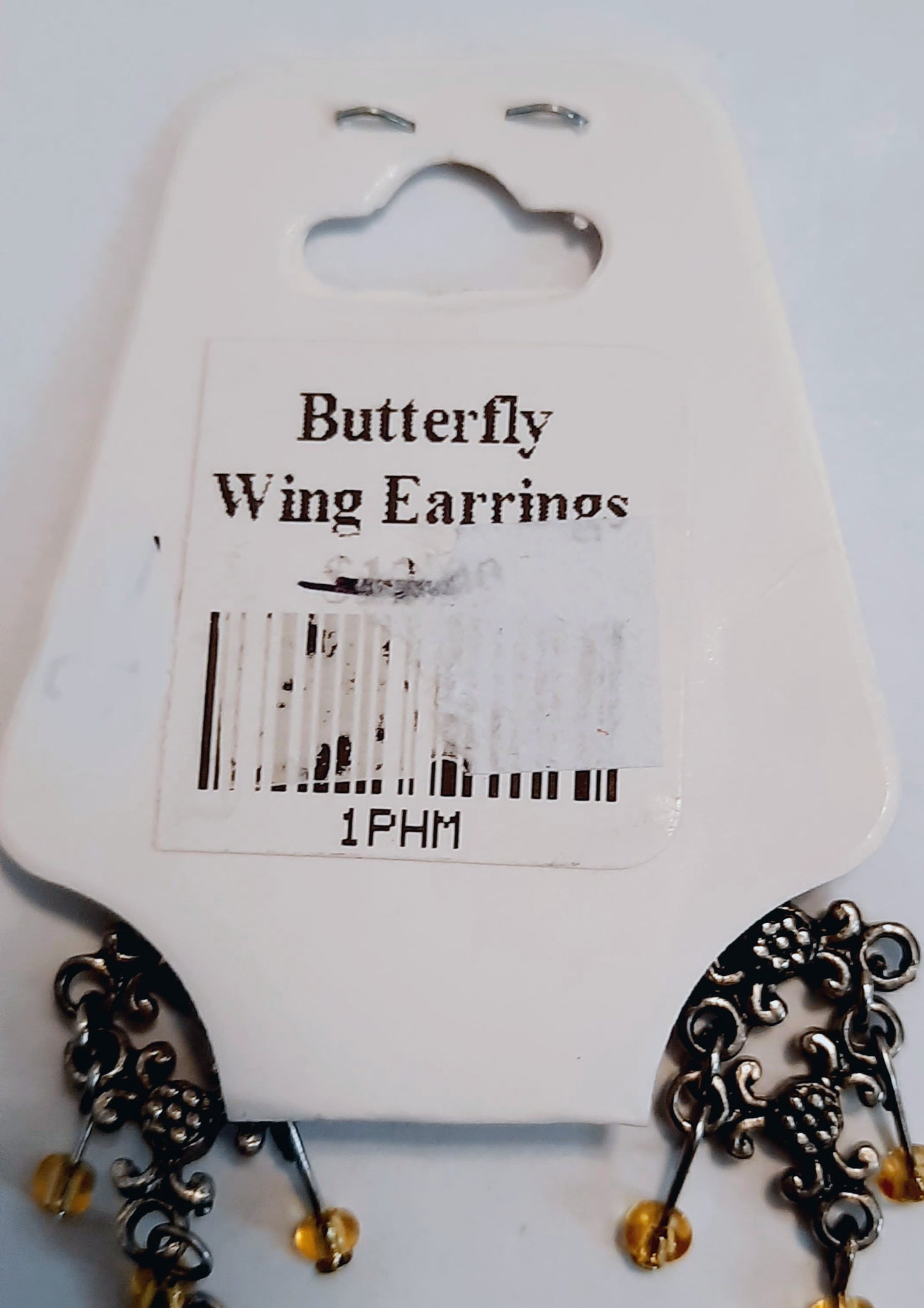 Earrings: Unique, Handcrafted Butterfly Wings Earrings - NEW