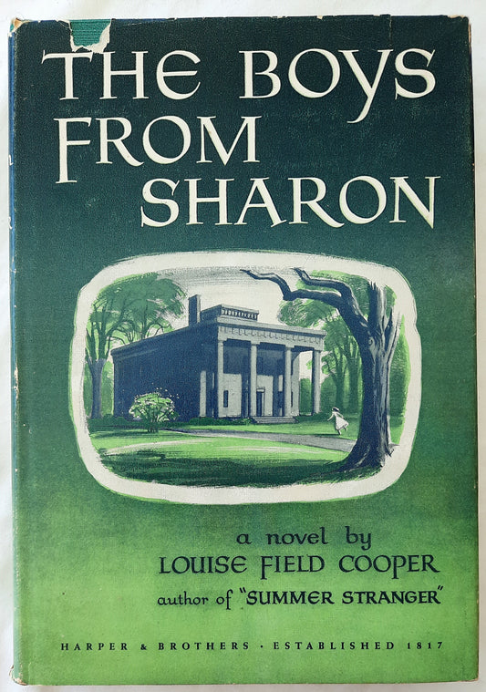 The Boys From Sharon by Louise Field Cooper (Vintage, Good, HC, 1950)