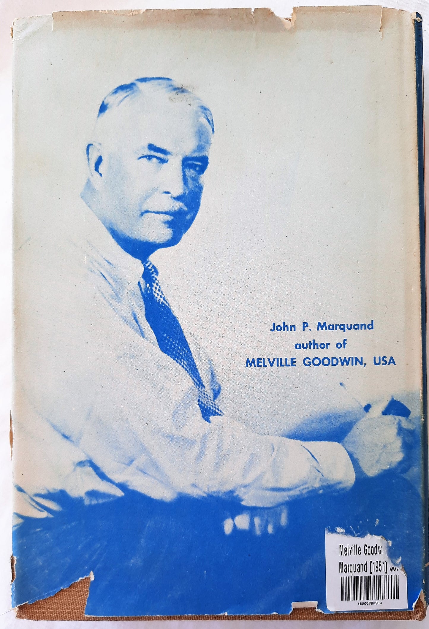 Melville Goodwin, USA by John P. Marquand (HC, 1951, 596 pgs, Little Brown & Co)