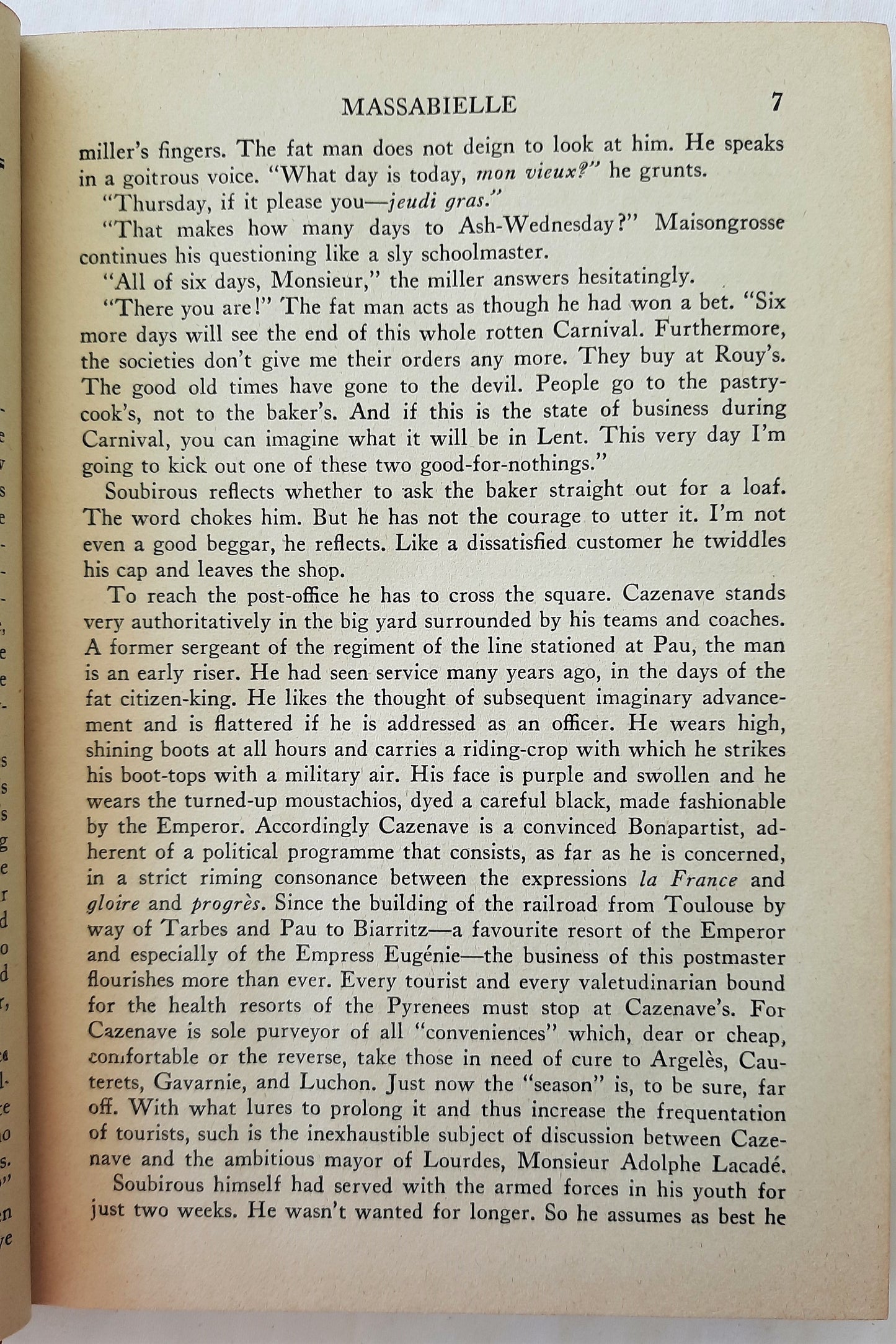 The Song of Bernadette by Franz Werfel (Good, HC, 1944, Sun Dial Press, 404 pgs)