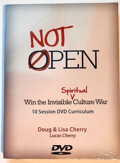 NOT OPEN: Win the Invisible Spiritual Culture War DVD with Doug Lisa Cherry NEW