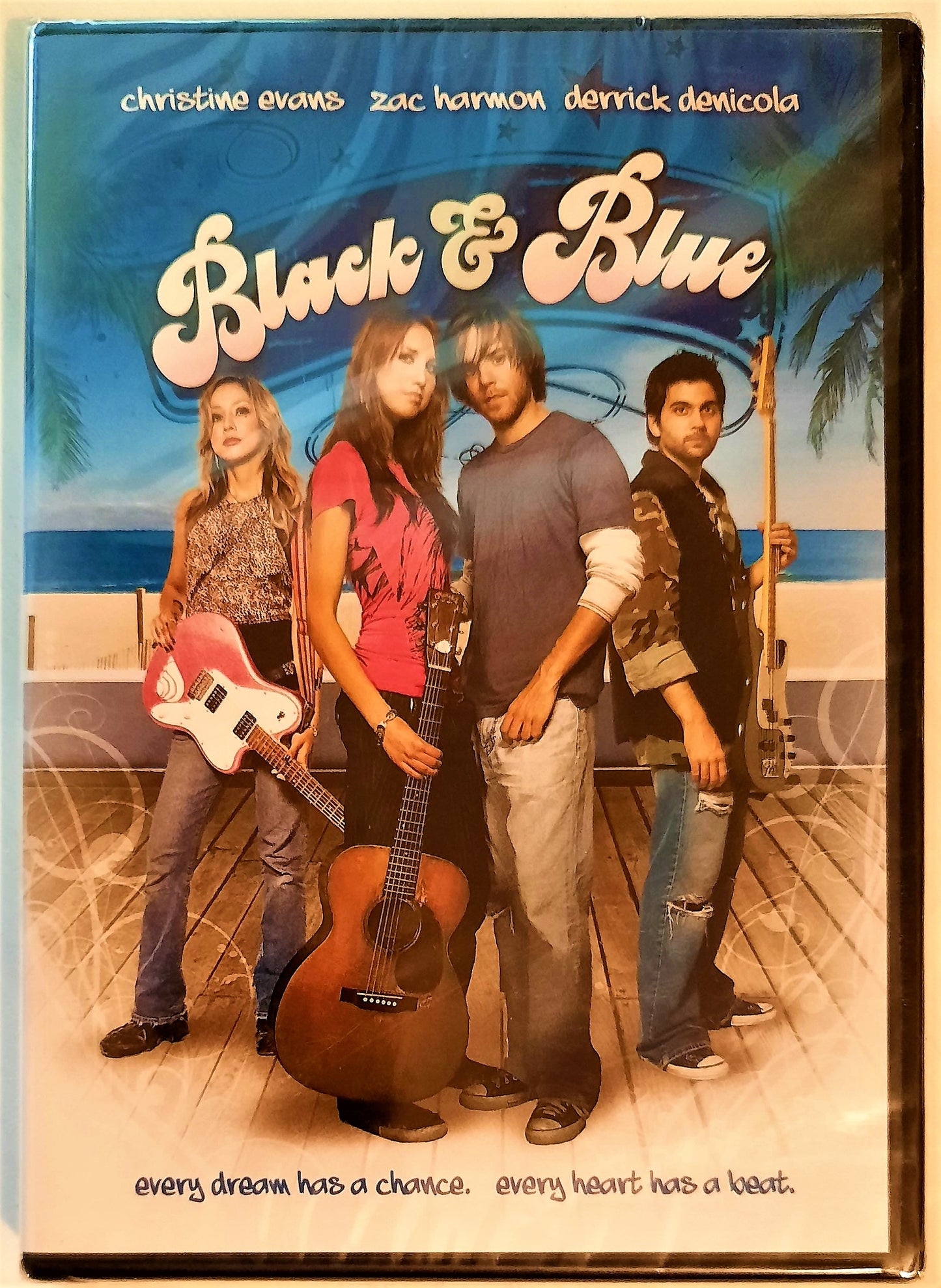 Black & Blue DVD (New, 2010, Monarch Video, PG-13, Christine Evans)