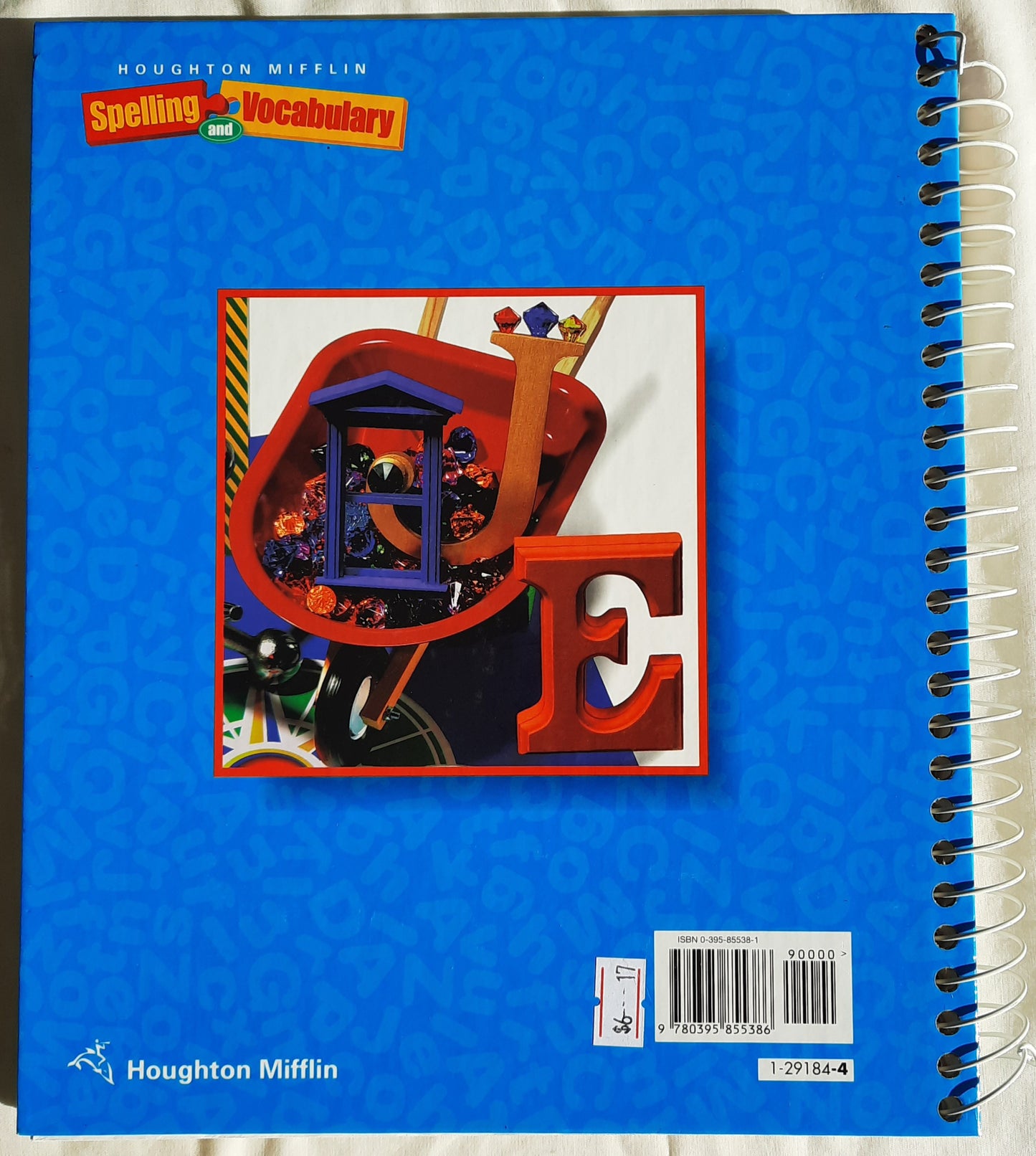 Spelling & Vocabulary Level 4 Teacher Edition by Houghton Mifflin Spiral-bound 1998