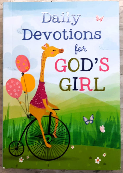 Daily Devotions for God's Girl (New, 2021, Pbk, 192 pages, Barbour)