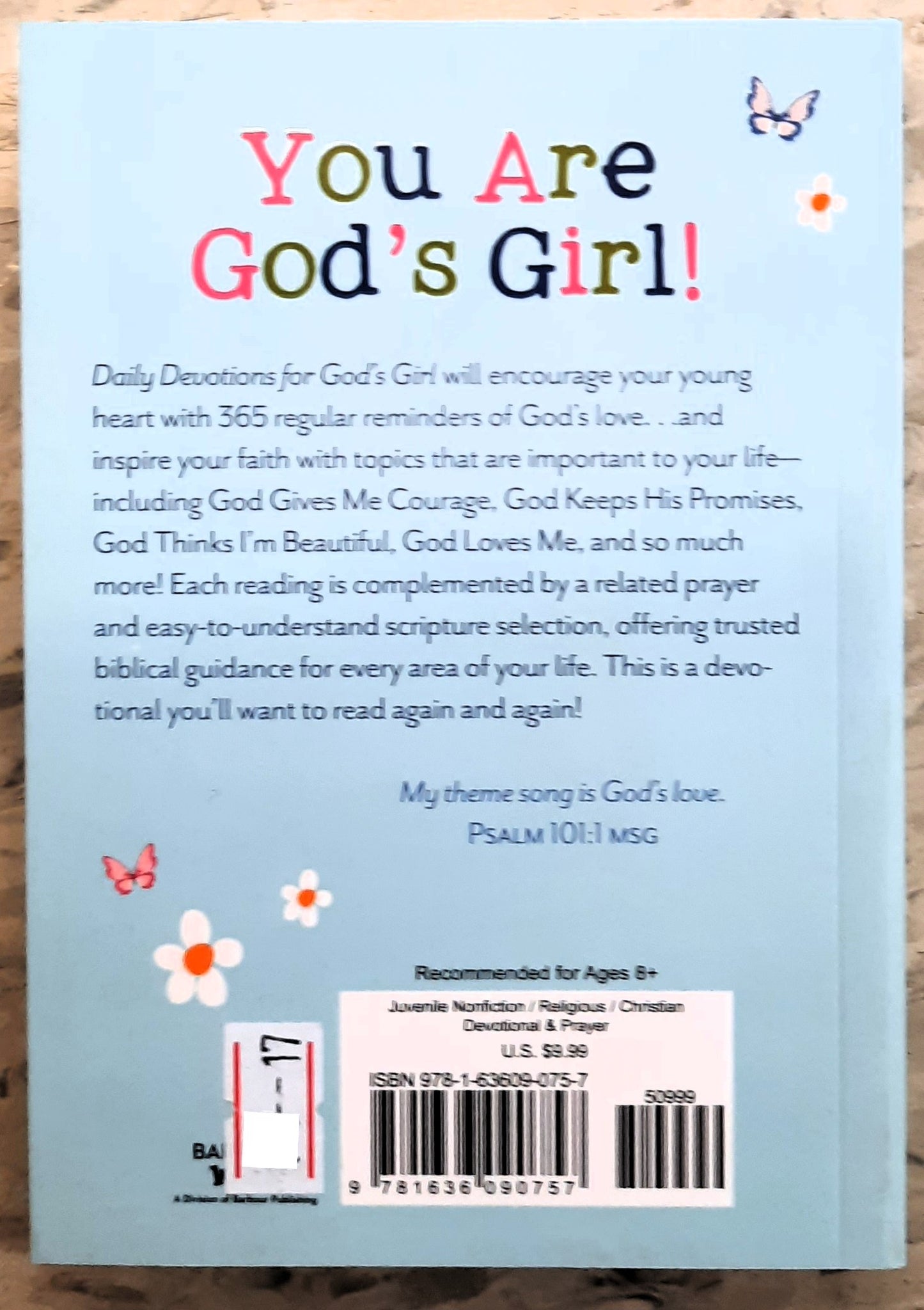 Daily Devotions for God's Girl (New, 2021, Pbk, 192 pages, Barbour)