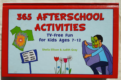 356 Afterschool Activities by Shelia Ellison (Good, HC, 1995, Gramercy Books)