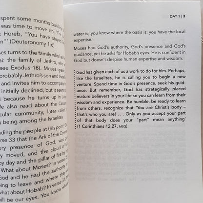 30-Day Devotional: Numbers by Christopher Wright; Elizabeth McQuoid (New, 2018, PBk, 100 pgs, Keswick)