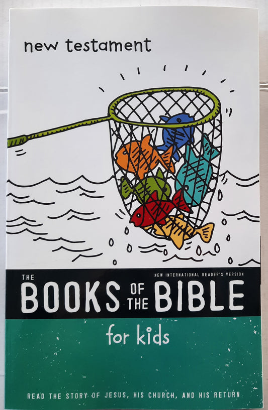 NIrV The Books of the Bible for Kids: New Testament (New, 2017, PBk, 290 pgs, ZonderKidz)