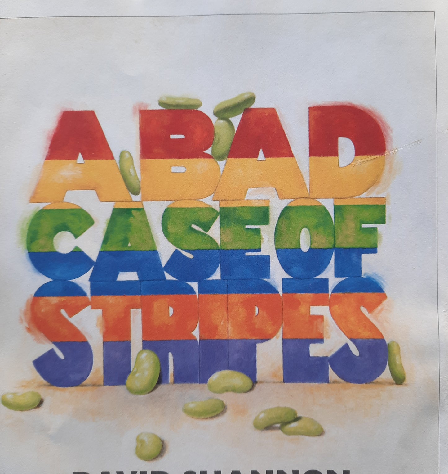 A Bad Case of Stripes by David Shannon (Good, 1999, Pbk, 32 pgs, Scholastic)