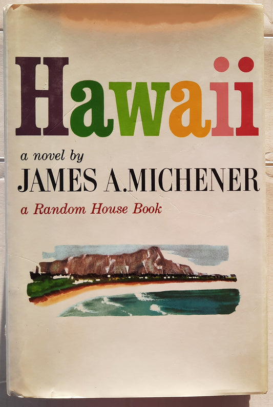 Hawaii by James A. Michener (Very good, HC, 1959, Random House, 947 pages, 1st edition)