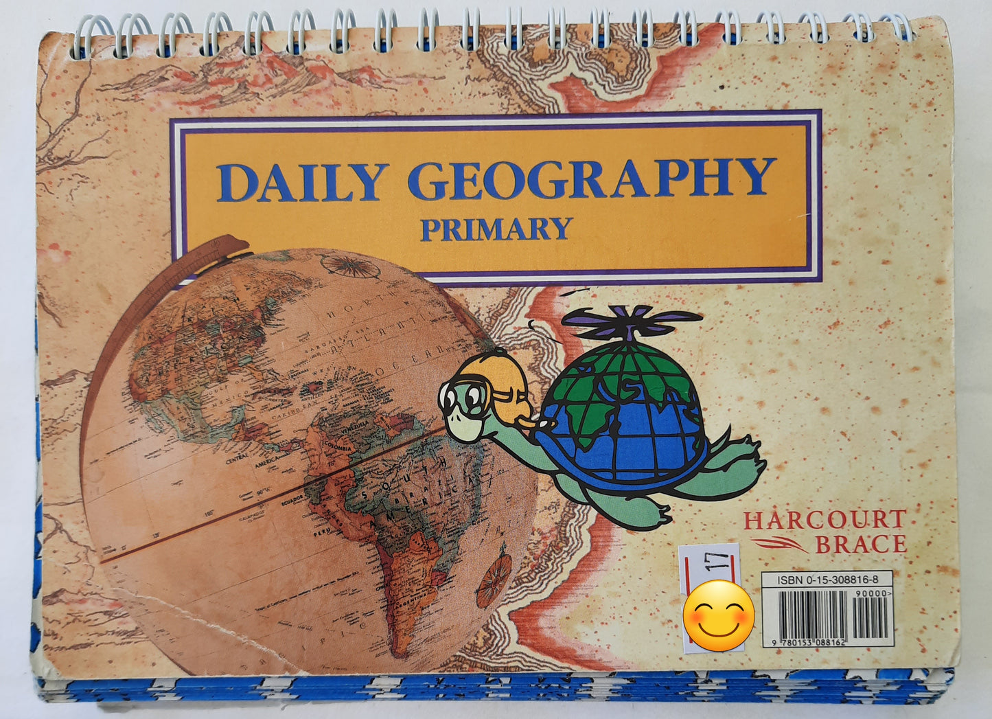 Daily Geography Primary by Harcourt Brace (Good, 1999, Spiral)