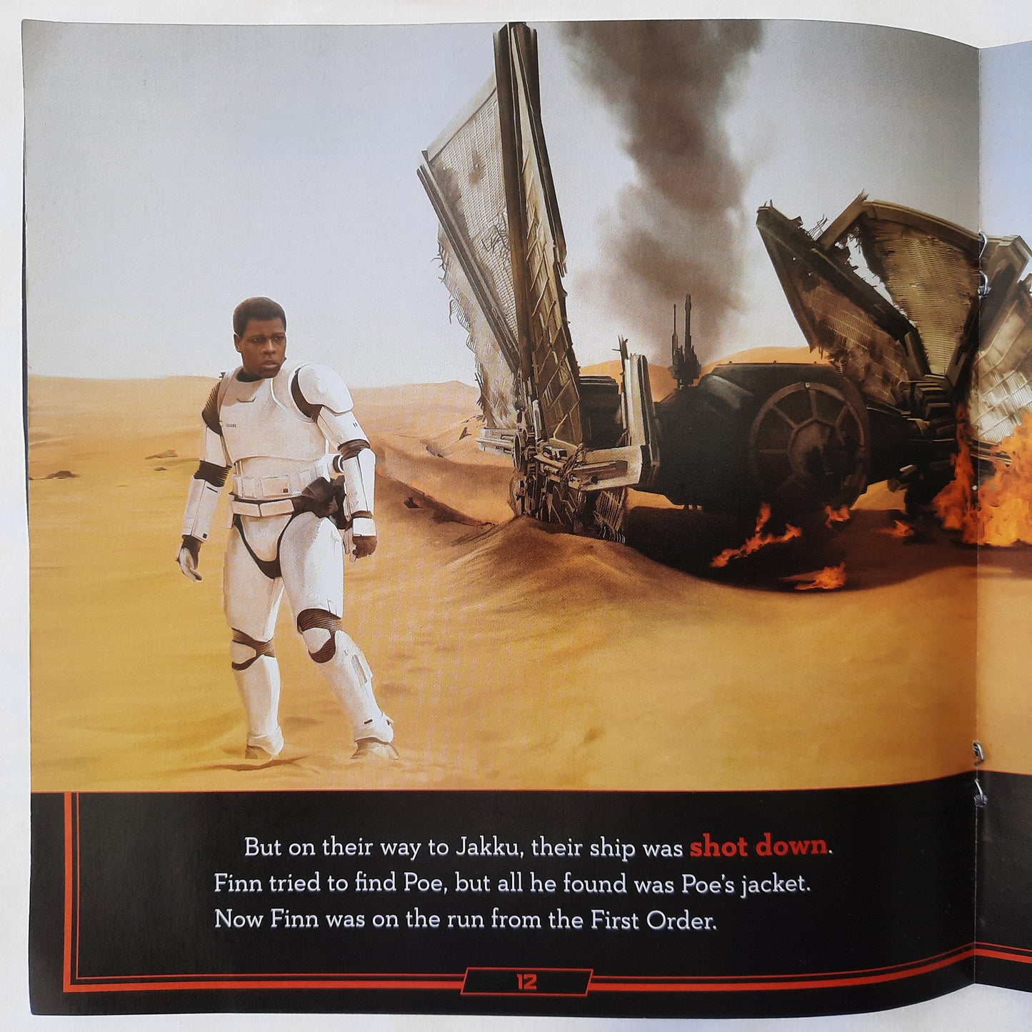 Star Wars: Finn & Rey Escape! by Michael Siglain (Good, 2015, Pbk, 24 pgs, Lucasfilm