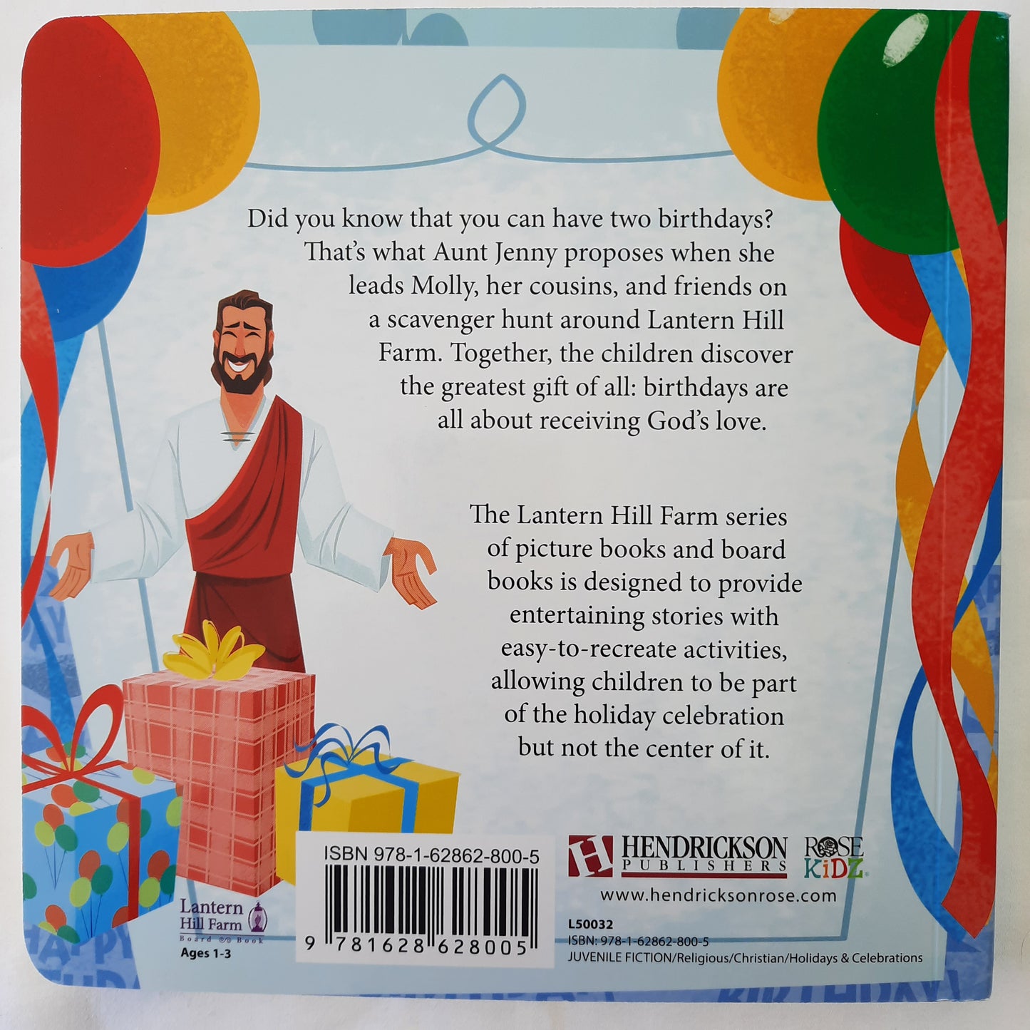 The Best Birthday by Meadow Rue Merrill (New, 2019, Board Book, 24 pgs, Hendrickson)