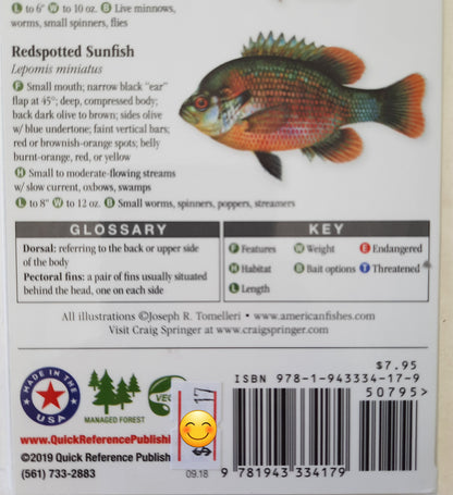 Freshwater Fishes of Missouri: A Guide to Game Fishes by Craig Springer (Like new, 2019, Waterproof)