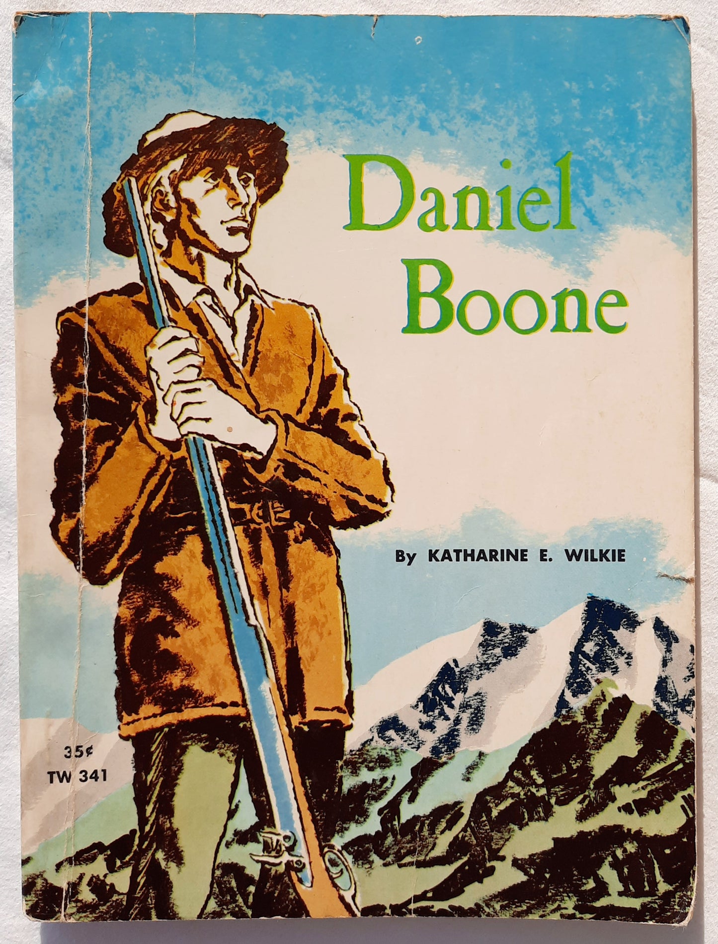 Daniel Boone by Katharine E. Wilkie (Good, 1962, Pbk, 64 pages, Scholastic)