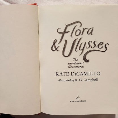 Flora & Ulysses by Kate DiCamillo (Very good, 2013, HC, 233 pgs, Candlewick Press)