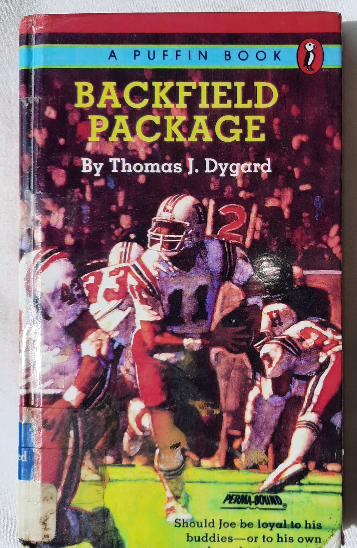 Backfield Package by Thomas J. Dygard (Good, 1993, HC, 202 pgs, Puffin)