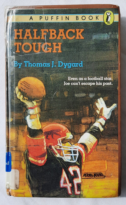 Halfback Tough by Thomas J. Dygard (Good, 1986, HC, 210 pgs, Puffin)