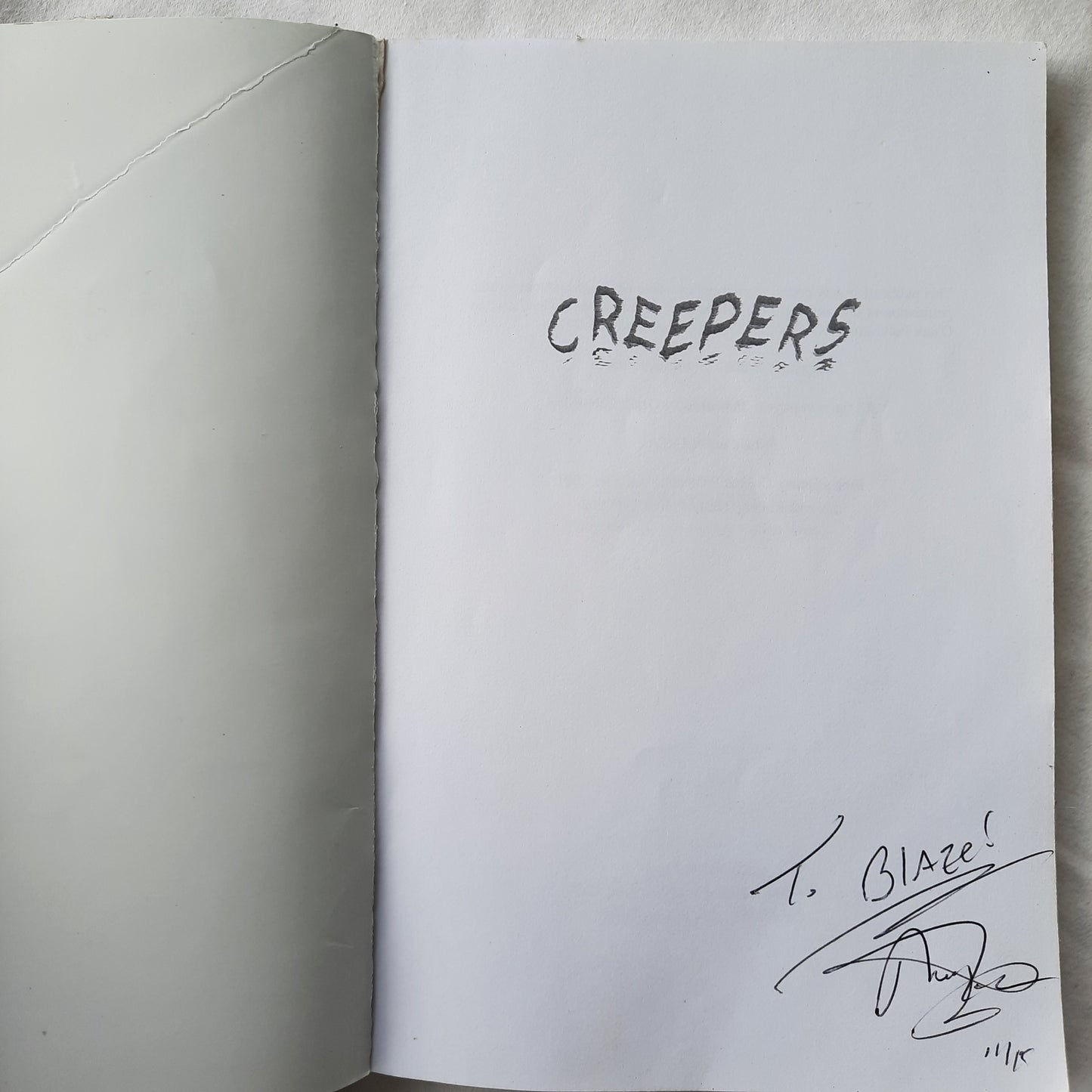 Creepers by Michael Finklea (Good, 2001, Pbk, 96 pgs, Ozark Publ., signed by author)