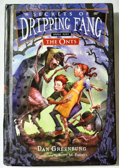 Secrets of Dripping Fang: The Onts #1 by Dan Greenburg (Good, 2005, HC, 131 pgs, Harcourt)