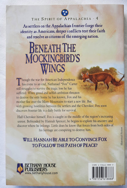 Beneath the Mockingbird's Wings by Gilbert Morris & Aaron McCarver (The Spirit of Appalachia, Very good, 2000, Pbk, 270 pgs, Bethany House)