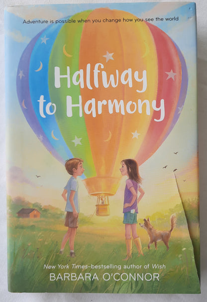 Halfway to Harmony by Barbara O'Connor (Very good, 2021, HC, 234 pgs, Farrar Straus Giroux)