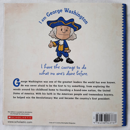 I Am George Washington by Brad Meltzer (New, 2018, Pbk, 40 pgs, Scholastic)