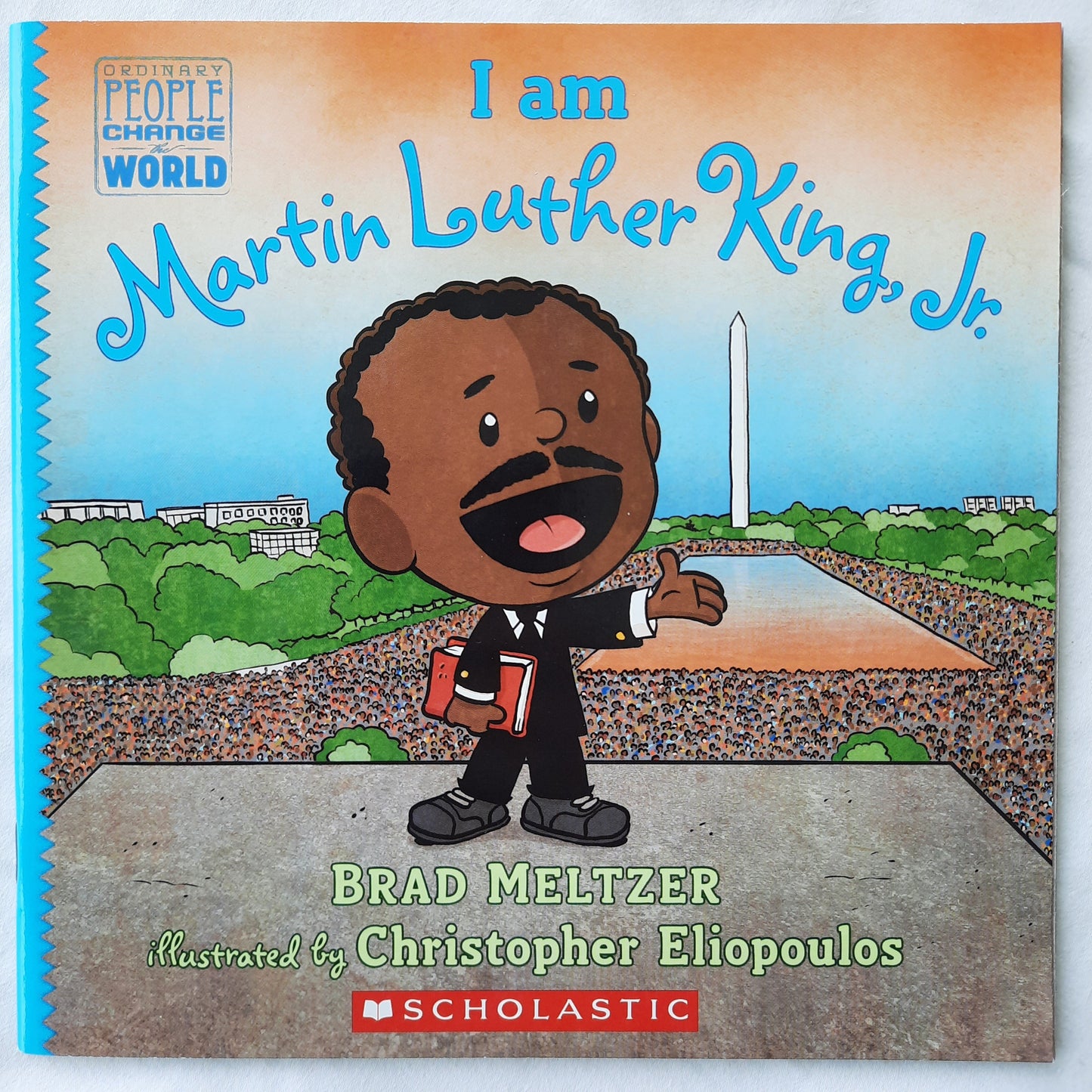 I am Martin Luther King, Jr. by Brad Meltzer (New, 2018, Pbk, 40 pgs, Scholastic)