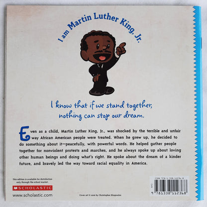 I am Martin Luther King, Jr. by Brad Meltzer (New, 2018, Pbk, 40 pgs, Scholastic)