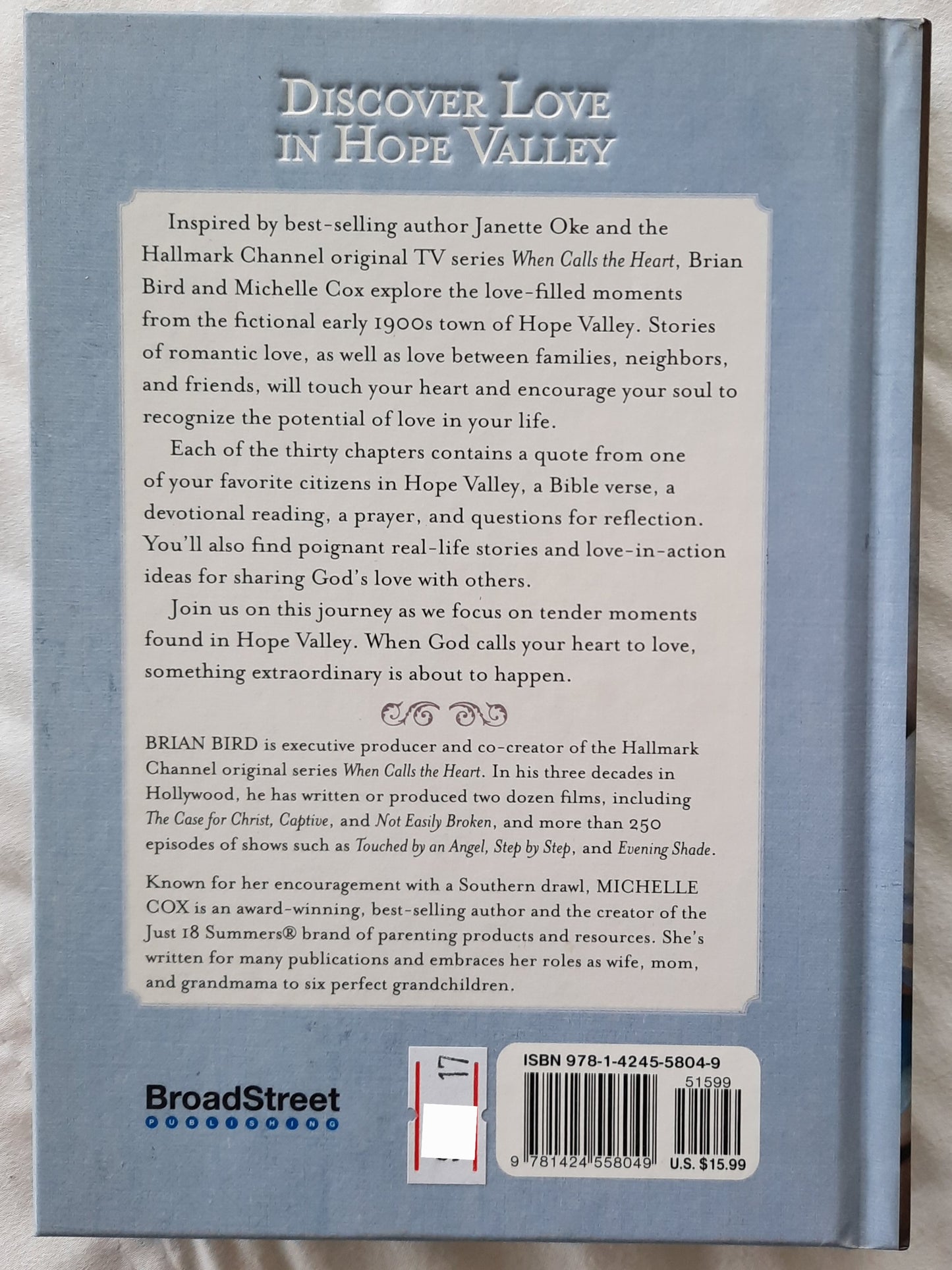 When God Calls the Heart to Love by Brian Bird; Michelle Cox (New, 2019, HC, 176 pgs, Broadstreet Pub.)