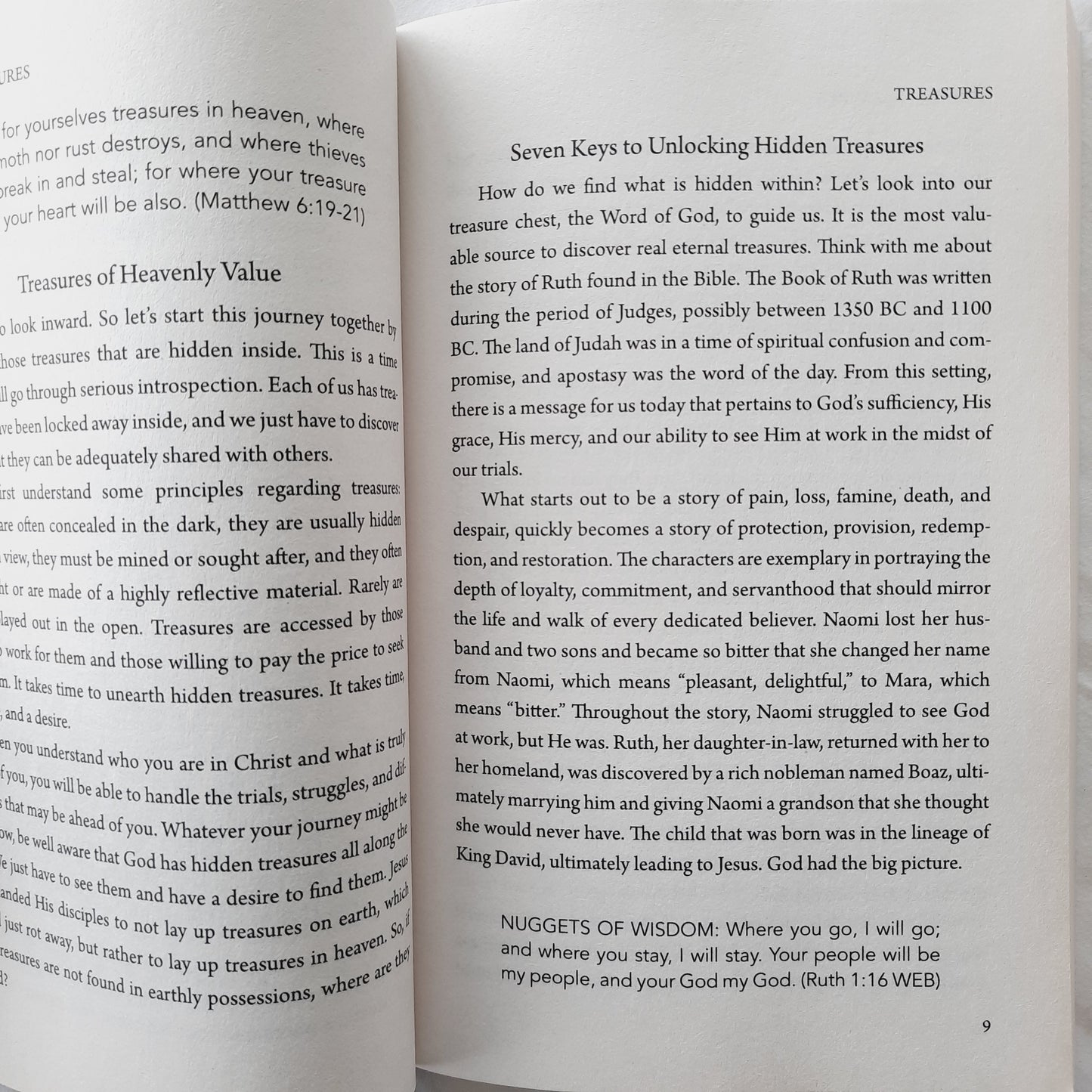 Hidden Treasures: Finding Hope at the End of the Journey by Robin Bertram (New, 2018, Pbk, 240 pgs, Abingdon)