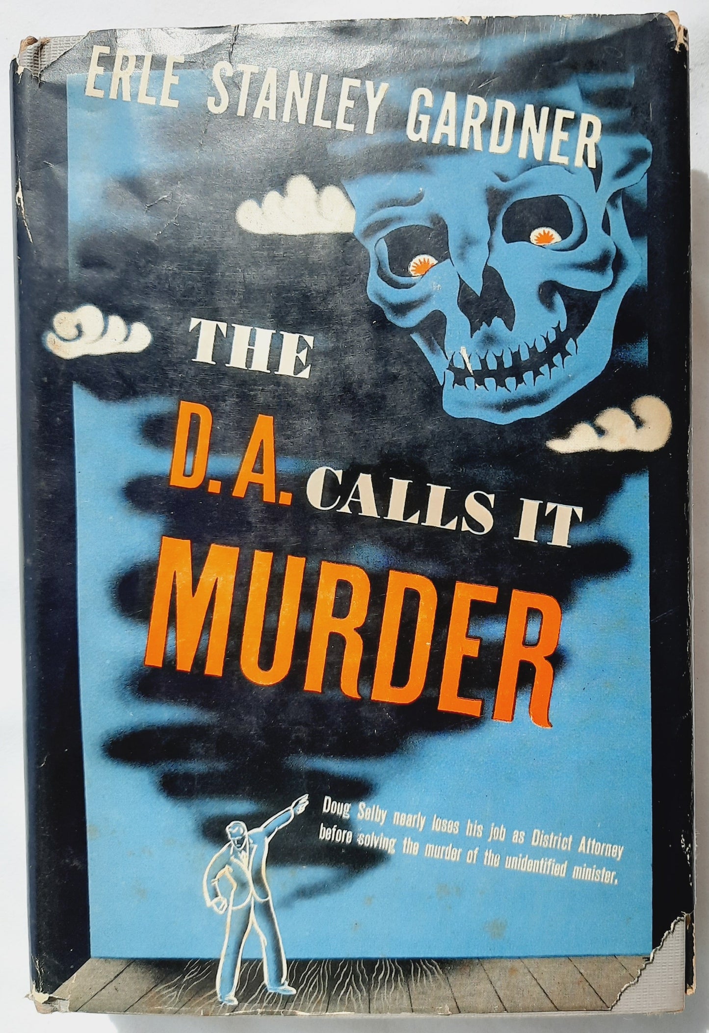 The D.A. Calls It Murder by Erle Stanley Gardner (Acceptable, 1944, HC, 295 pages, Triangle Books)