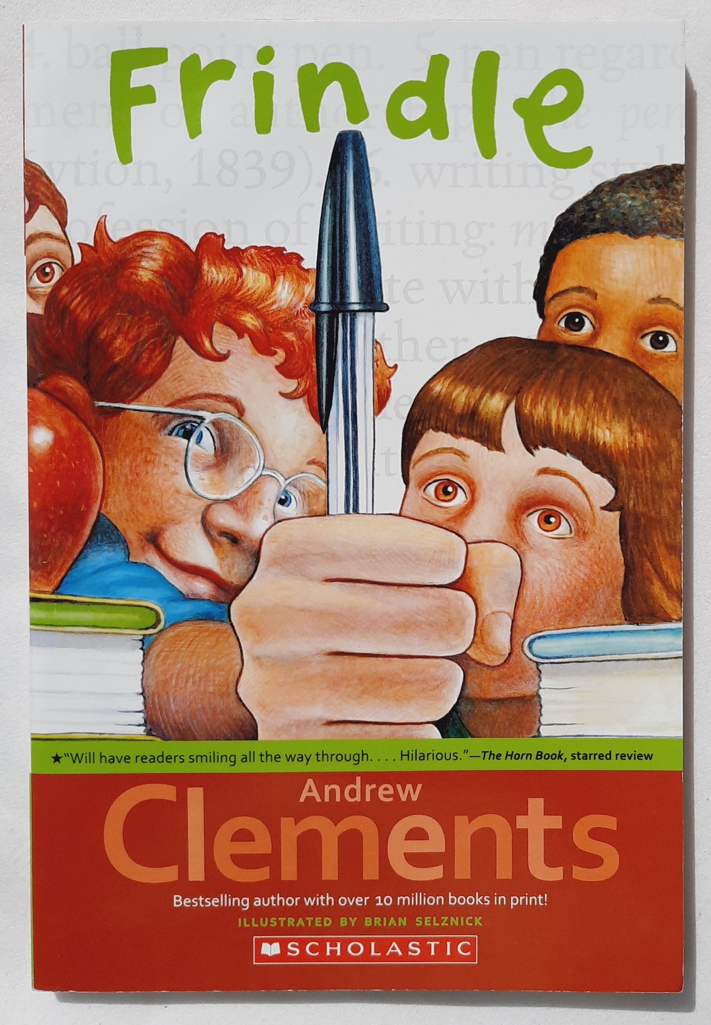 Frindle by Andrew Clements (Very good, 2012, Pbk, 116 pages, Scholastic)