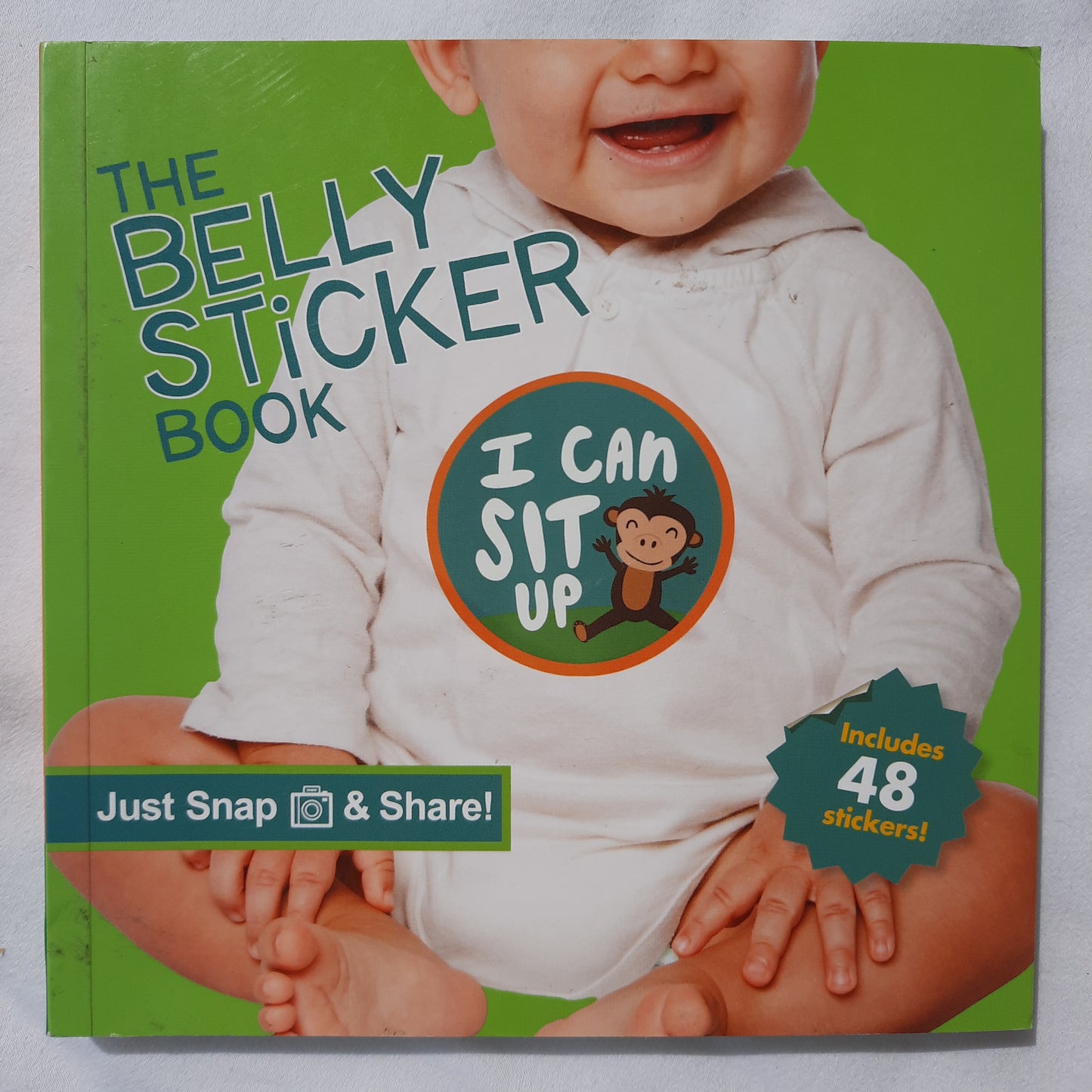 The Belly Sticker Book by duopress labs (Like new, 2018, Pbk, 102 pgs)