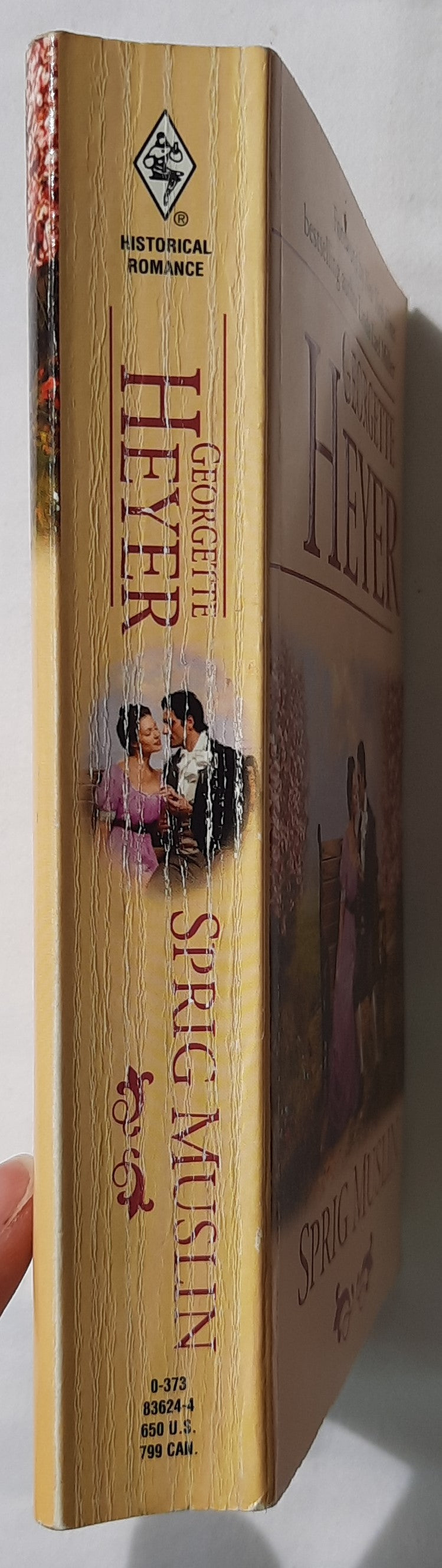 Sprig Muslin by Georgette Heyer (Very good, 2004, Pbk, 408 pages, Harlequin)