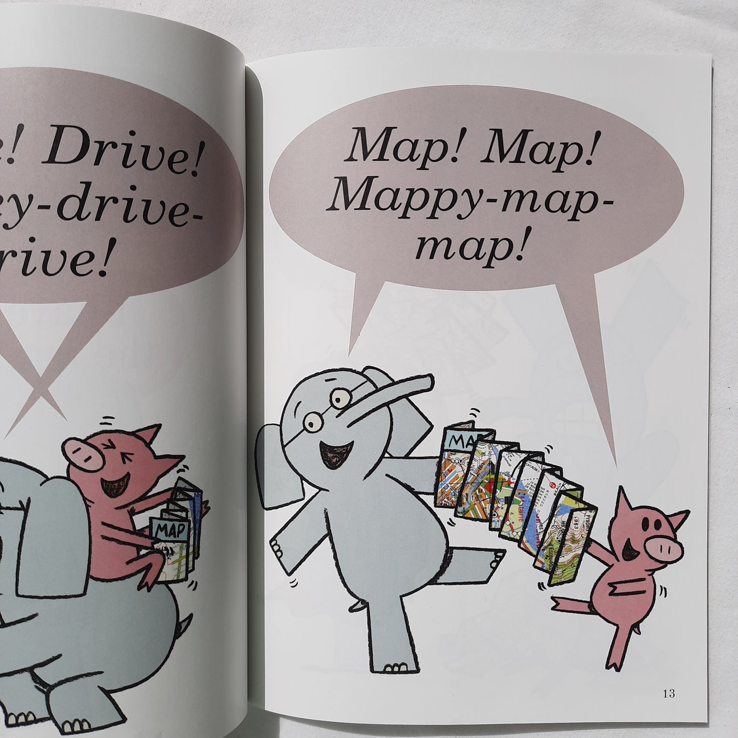 Elephant & Piggie: Let's Go For a Drive! by Mo Willems (Like new, 2012, Pbk, 64 pages, Scholastic)