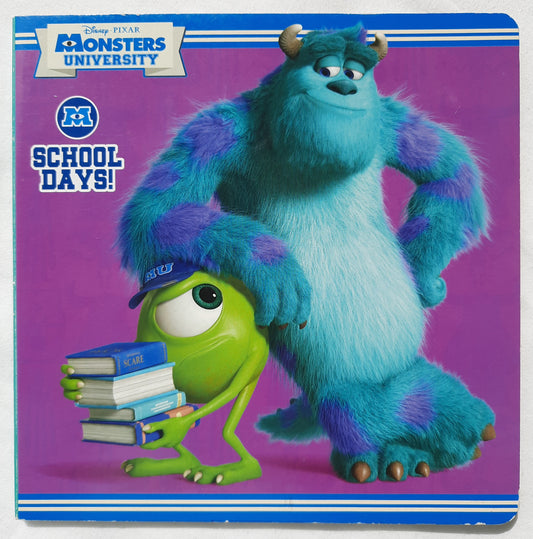 Monsters University: School Days by Madeline Grey (Good, 2013, Board book, 10 pages, Disney)