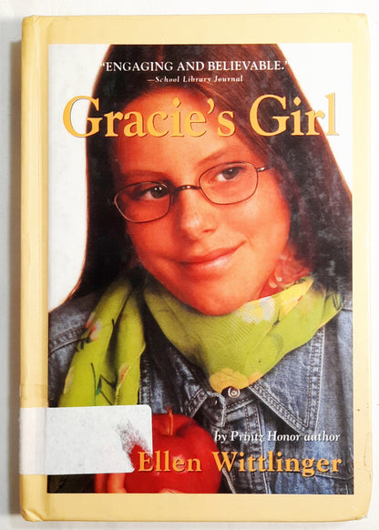 Gracie's Girl by Ellen Wittlinger (Good, 2002, HC, 186 pages, Aladdin Paperbacks)