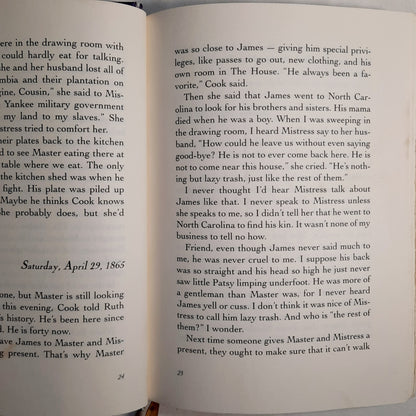 I Thought My Soul Would Rise and Fly: The Diary of Patsy, a Freed Girl, Mars Bluff, South Carolina 1865 (Dear America Series) by Joyce Hansen (Acceptable, 1997, HC, 208 pgs)