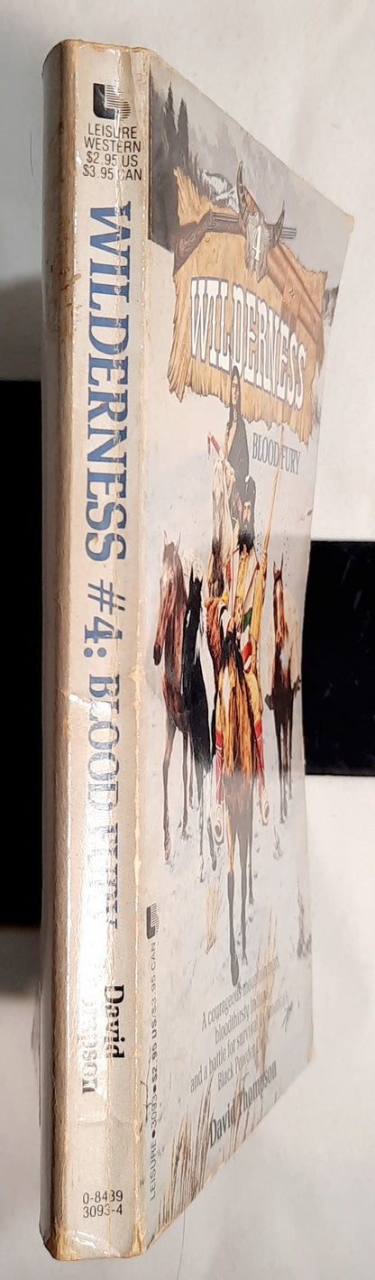 Wilderness: Blood Fury #4 by David Thompson (Acceptable, 1991, Pbk, 174 pages, Leisure Books)