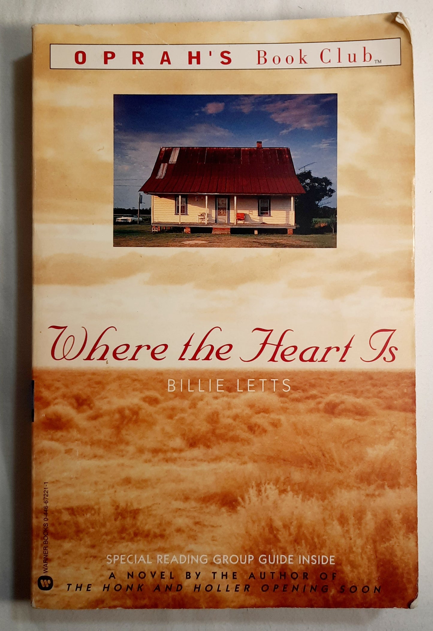 Where the Heart Is by Billie Letts (Good, 1998, Pbk, 376 pages, Warner Books)