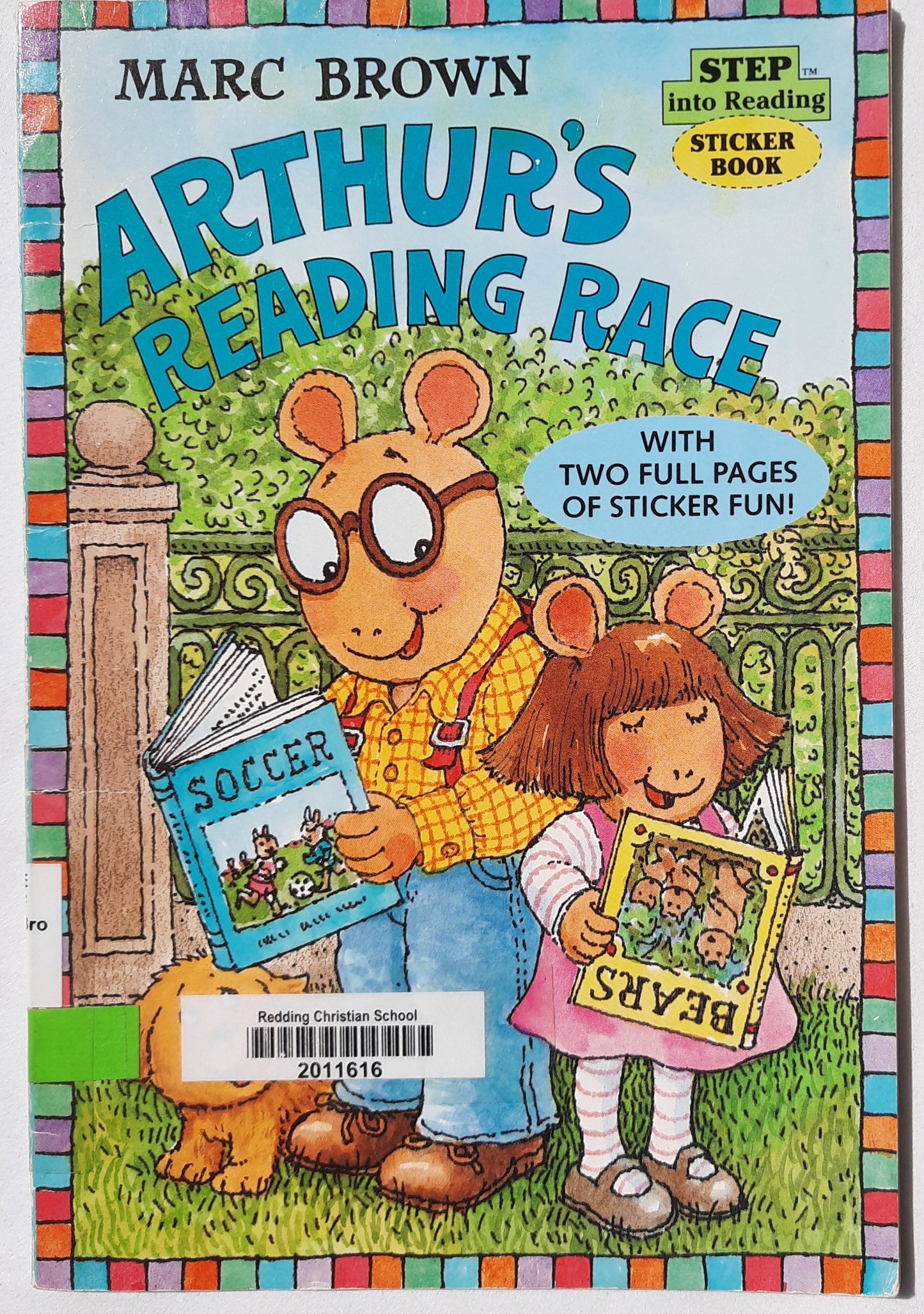 Arthur's Reading Race by Marc Brown (Good, 1996, Pbk, 24 pages, Scholastic)